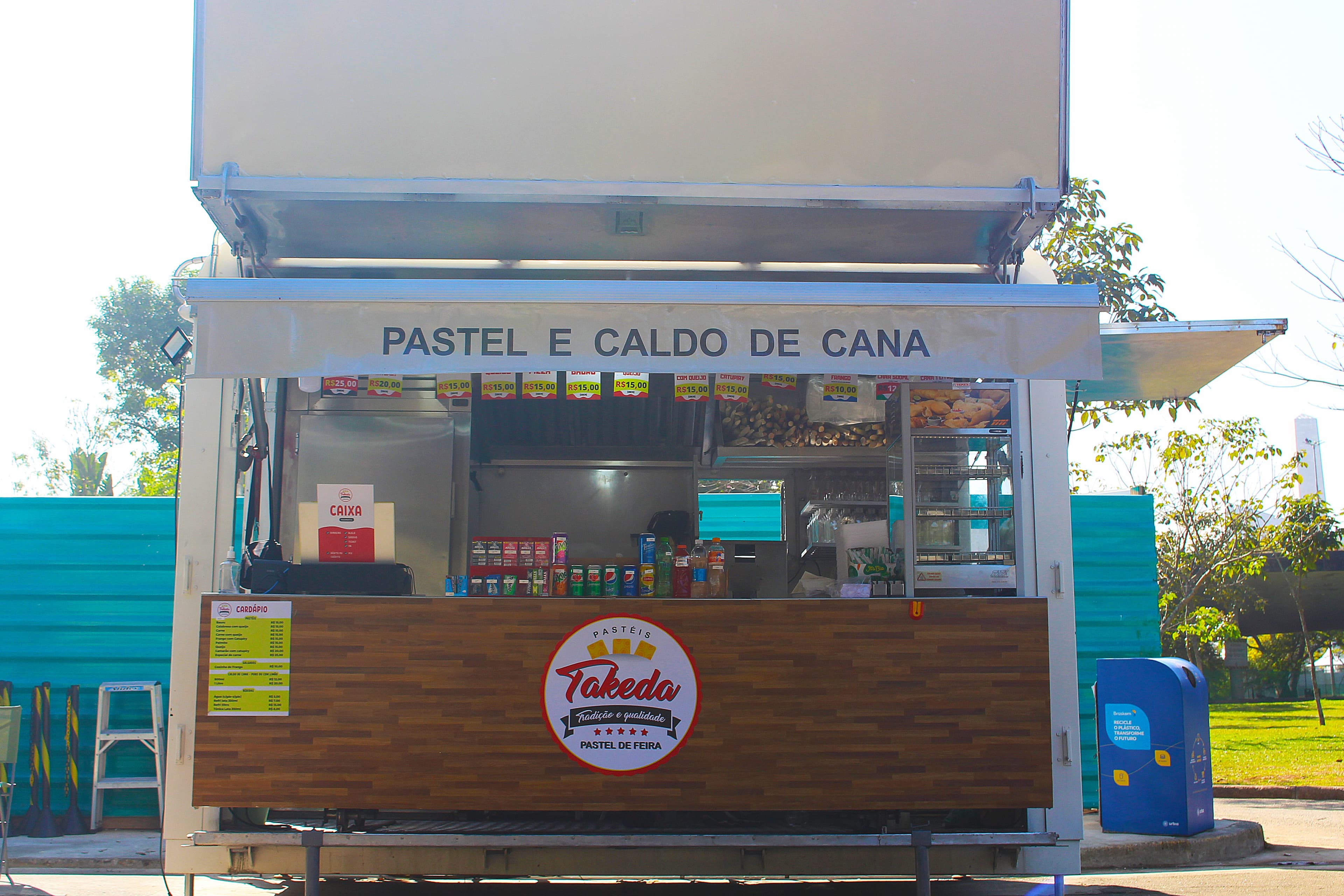 Pastéis Takeda está de volta no Ibirapuera